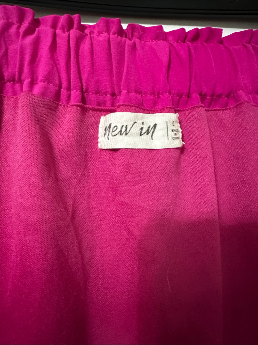 Fuchsia Pleated-Side Athletic Skort Shorts - Picture 6 of 6
